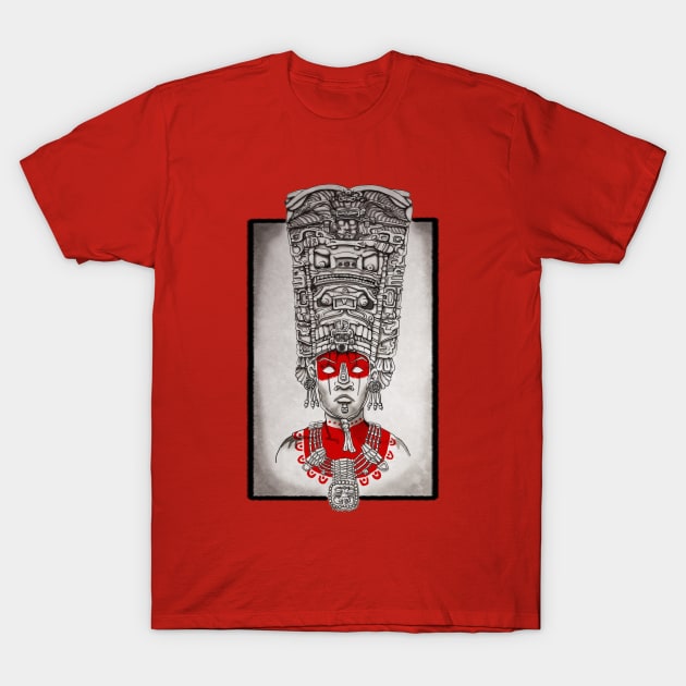 Mayan Priest T-Shirt by RedSheep